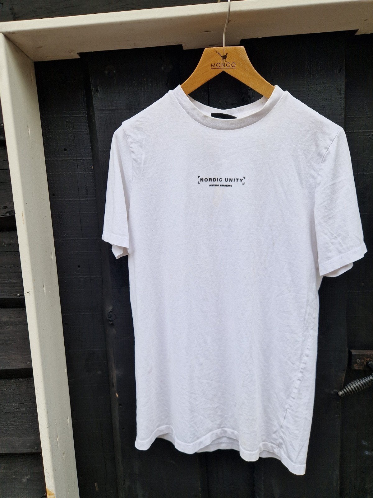DISTRICT TSHIRT MAAT XS, Ophalen of Verzenden, Maat 46 (S) of kleiner, Wit, Distrikt Nørrebro