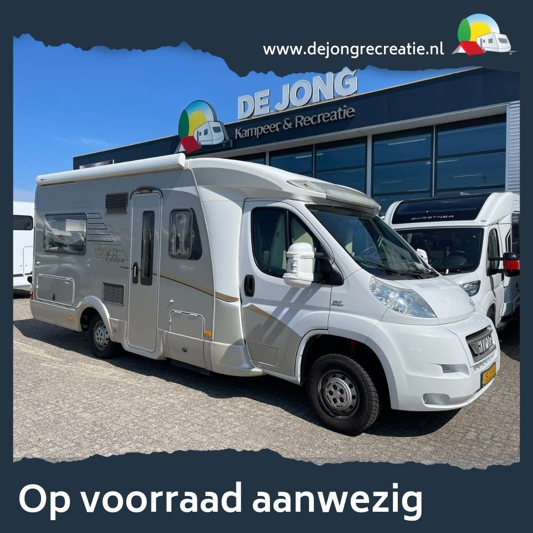 Hymer T 654 SL Gold Edition Fiat (bj 2008), Caravans en Kamperen, Overige brandstoffen, Tot en met 2, 6 tot 7 meter, Bedrijf