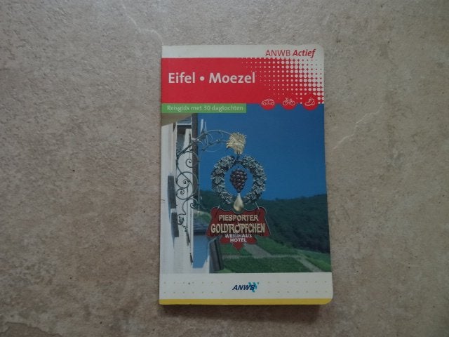 anwb actief reisgids Eifel en Moezel, Europa, Ophalen of Verzenden, Zo goed als nieuw, Reisgids of -boek