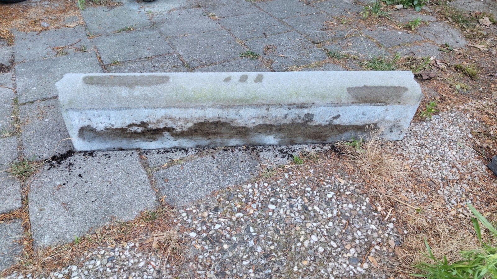 Betonband afgekant gazonband 100 cm, Tuin en Terras, Bielzen en Borders, Ophalen, Minder dan 100 cm, Minder dan 25 cm