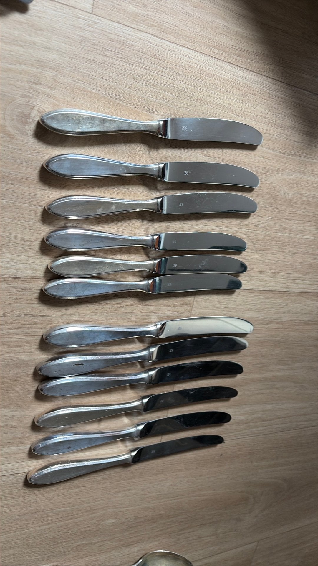 Verzilverd bestek WMF puntfilet, Ophalen of Verzenden, WMF, Zilver