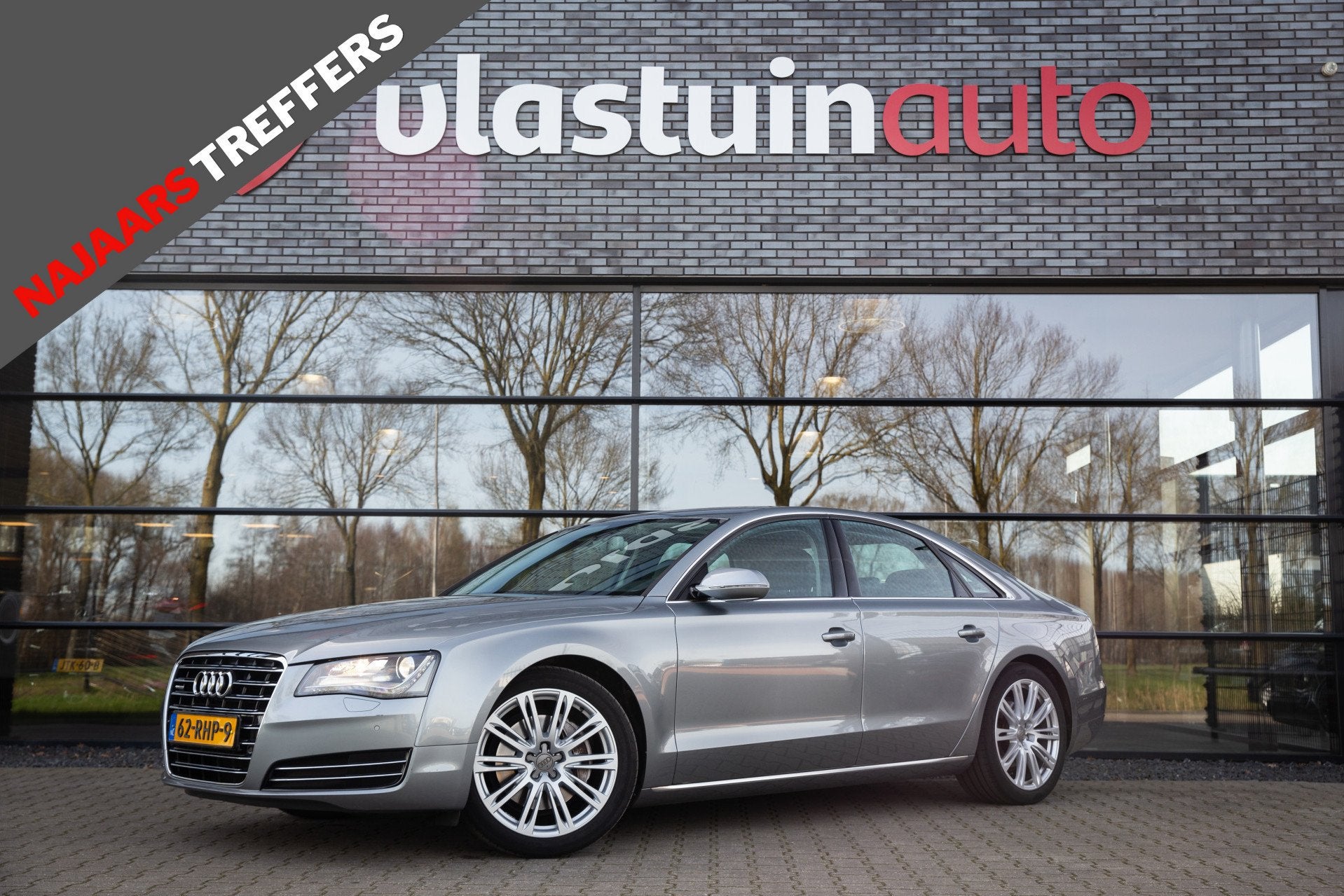 Audi A8 3.0 TFSI quattro Pro Line 290PK , Leder Org NL Bose,, Auto's, Euro 5, Gebruikt, Zwart, 2995 cc