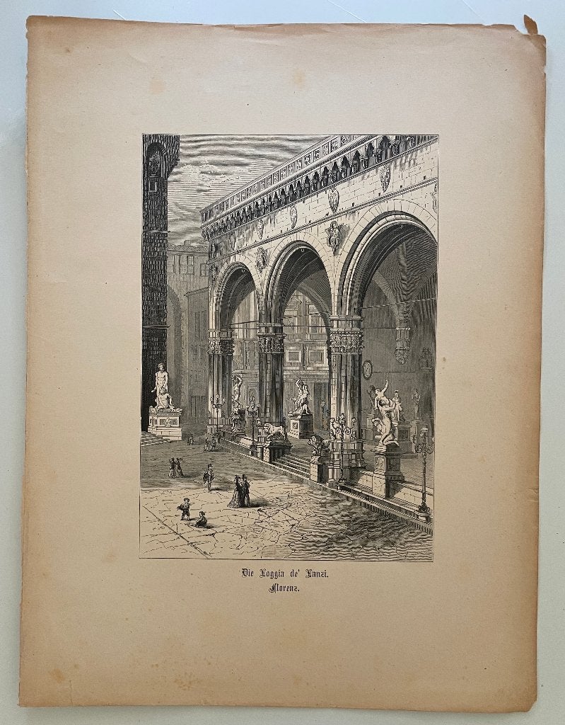 Serie gravures, Ophalen, Gebruikt, Voor 1940, Prent