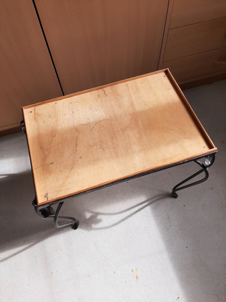 brocante Frankrijk bijzettafeltje, Ophalen