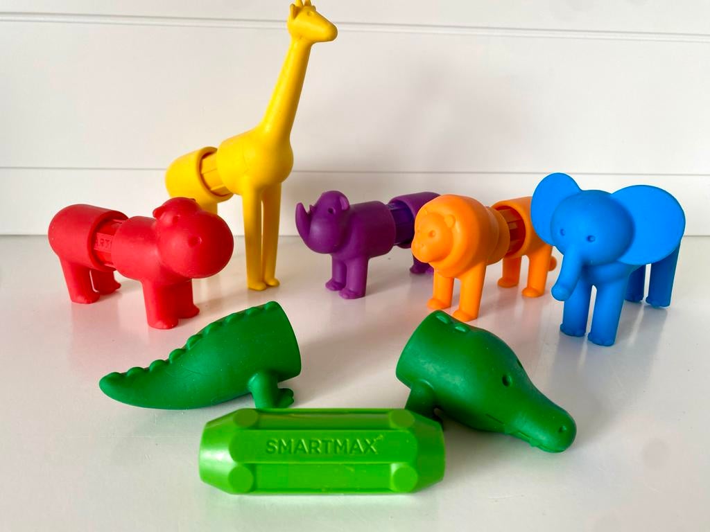 SmartMax My First Safari Dieren Magnetisch Speelgoed, Ophalen of Verzenden, Gebruikt, Jongen of Meisje