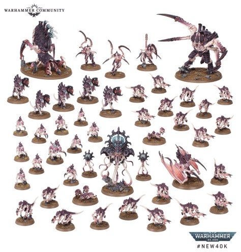 Warhammer 40K Tyranids - Leviathan Tyranids Half (NoS), Hobby en Vrije tijd, Wargaming, Nieuw, Warhammer 40000, Ophalen of Verzenden