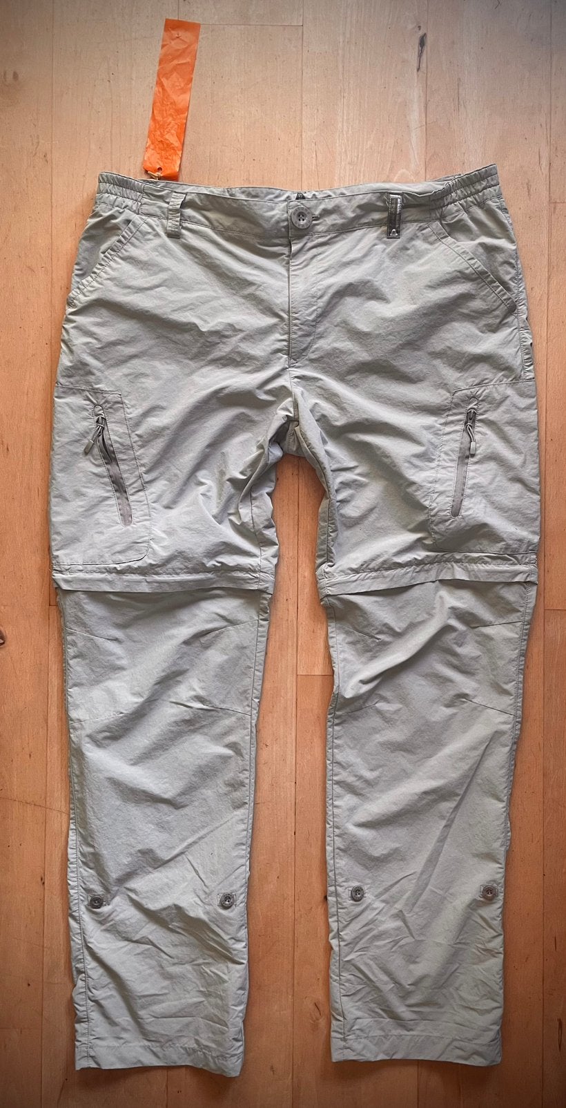 Human Nature Judie afrits broek zip off pants XL grijs, Maat 46/48 (XL) of groter, Ophalen of Verzenden, Zo goed als nieuw, Grijs