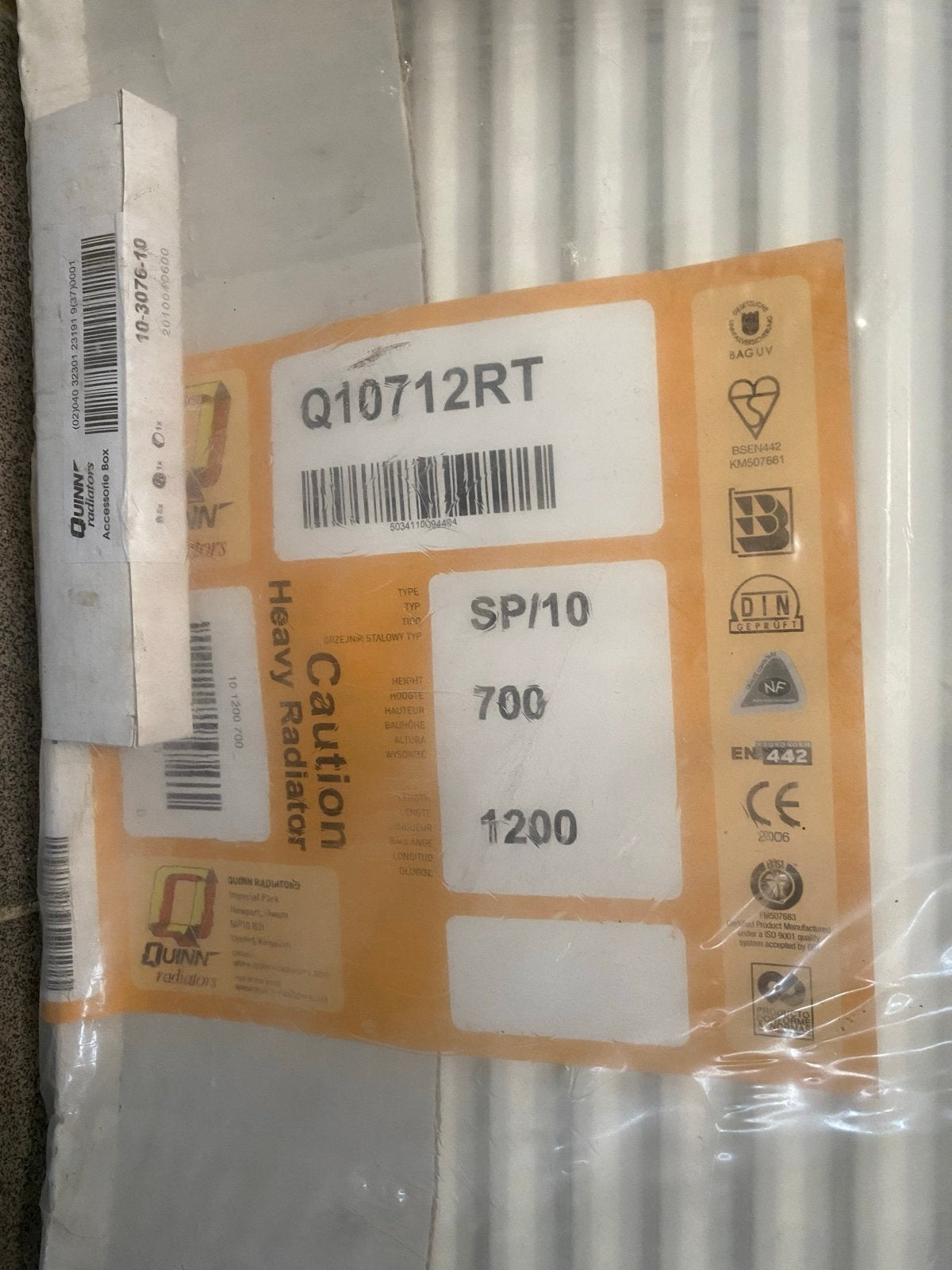 Nieuwe Radiator 700 x1200 mm - Nog in verpakking, 30 tot 80 cm, Radiator, Nieuw, Ophalen of Verzenden