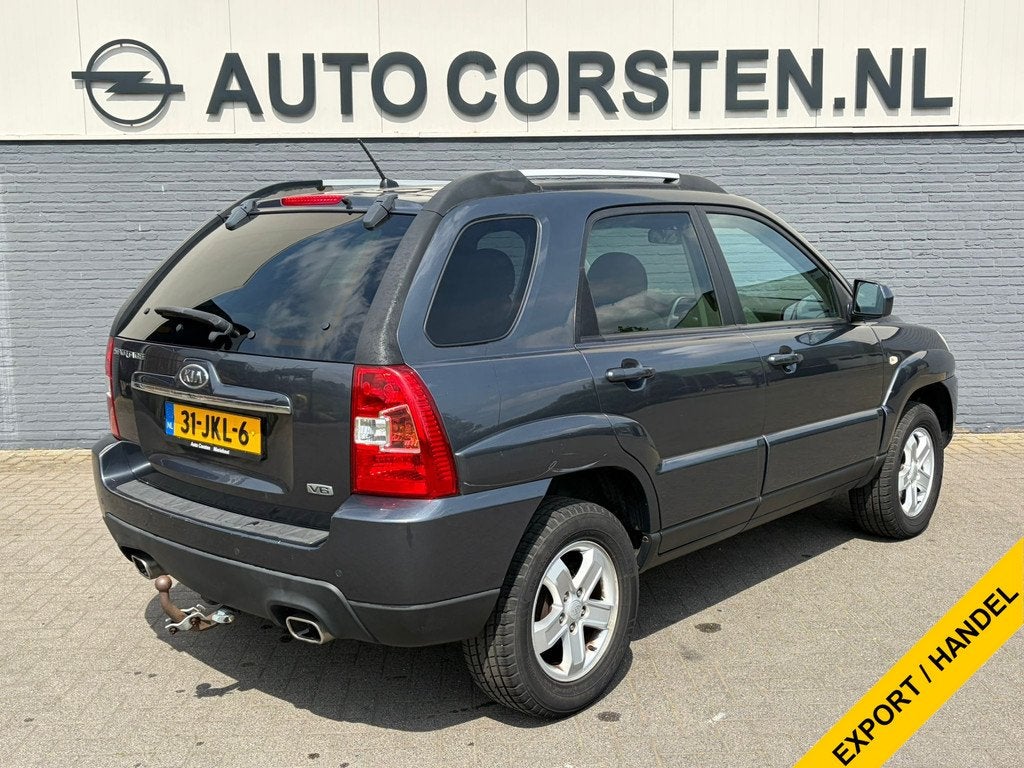 Kia Sportage 2.7-V6 Automaat X-executive 4WD Trekhaak Ecc Cr, Auto's, Automaat, Stof, Zwart, 2656 cc