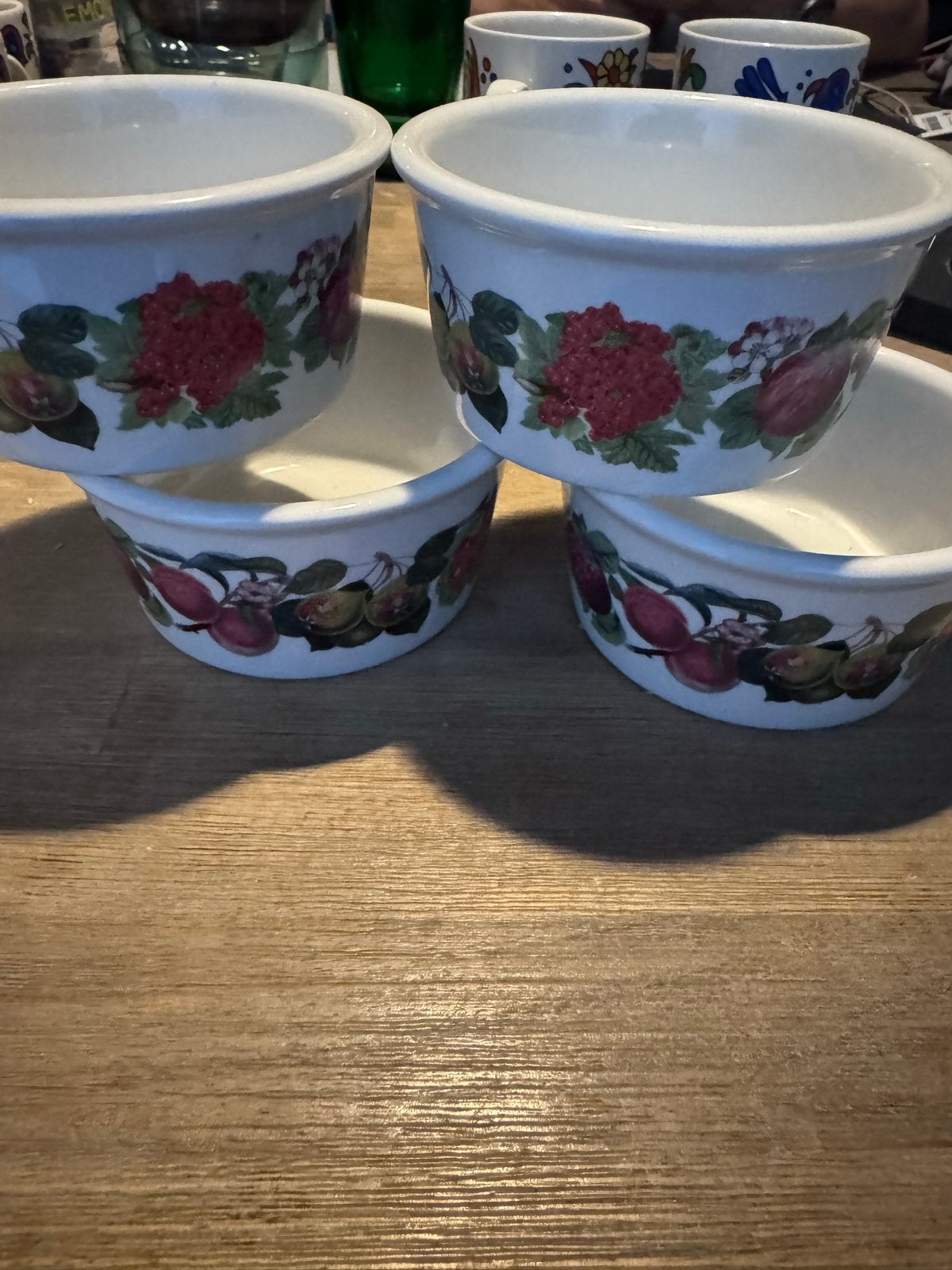 Set van 4 Portmeirion Pomona ramekins/schaaltjes, Ophalen of Verzenden