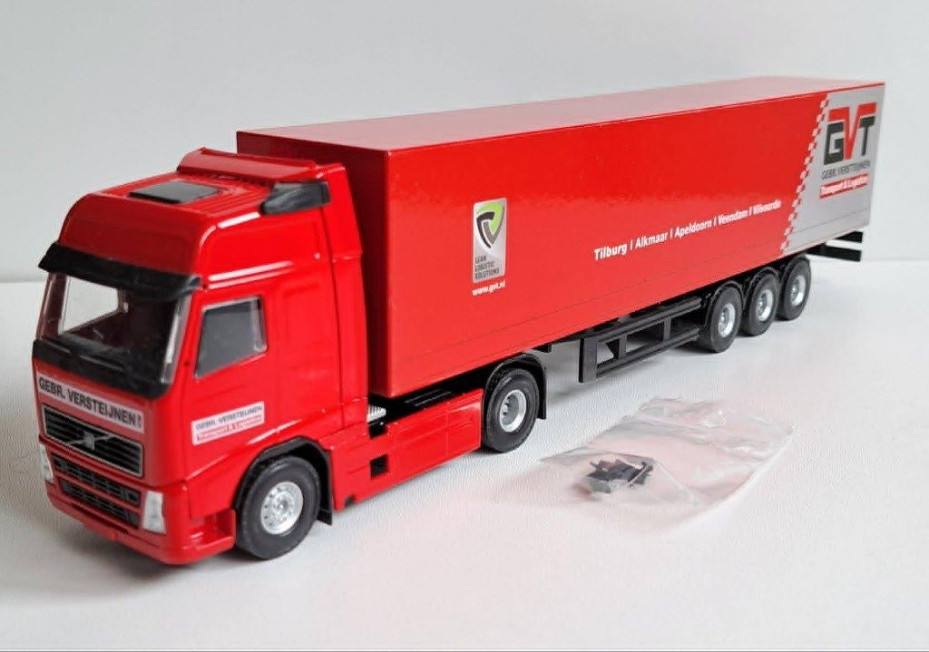 HOLLAND OTO / Lion toys - G.V.T volvo fh, Ophalen of Verzenden, Zo goed als nieuw, Bus of Vrachtwagen, Tekno