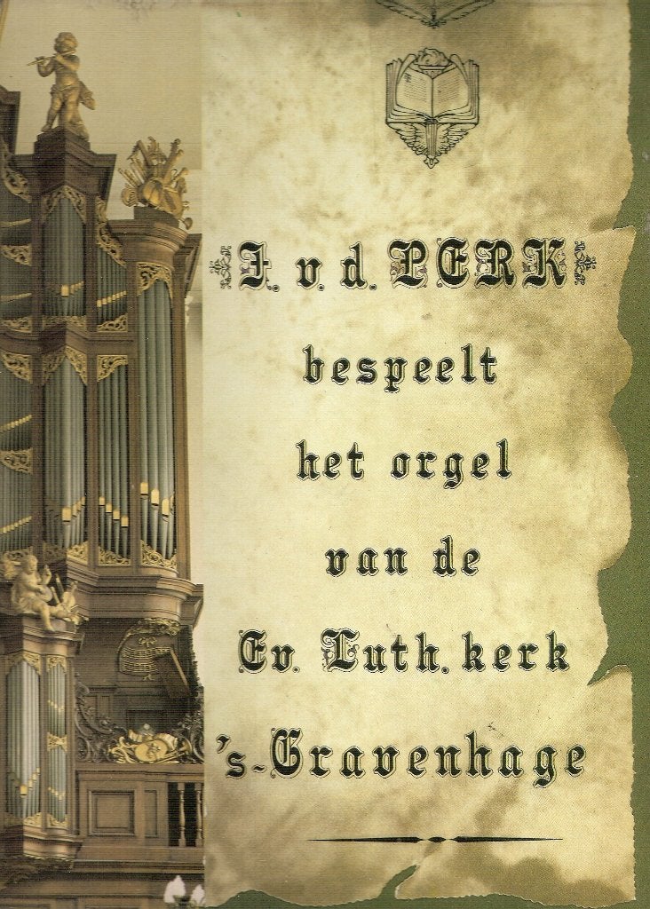 vd Perk Lutherse DEN HAAG/BatzOrgel- LPvinyl GEWIJDE MUZIEK, Ophalen, Gebruikt, Overige formaten, Overige typen