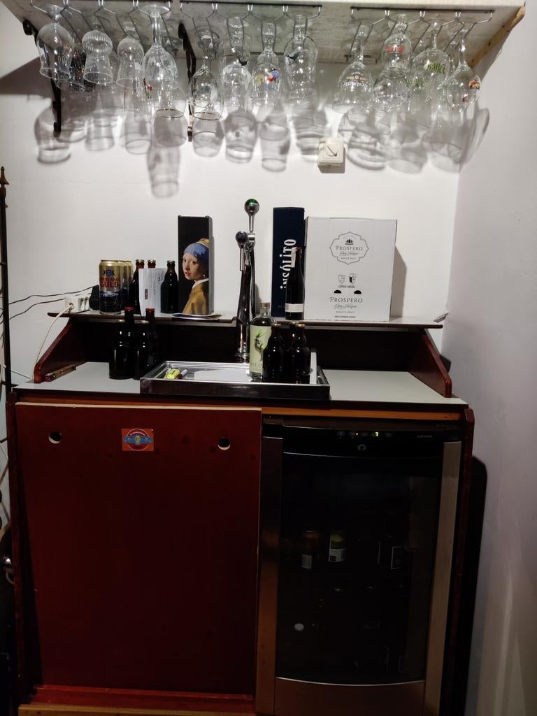 Verrijdbare biertap met -koeler, Ophalen, Gebruikt