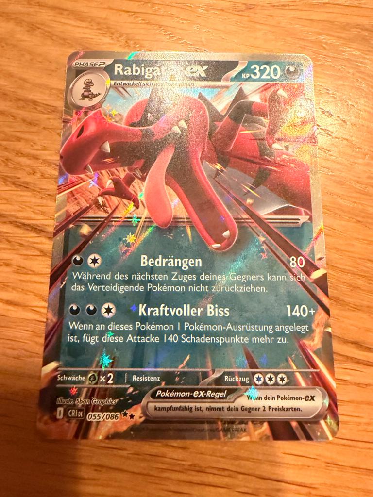 Rabigator ex Pokémon kaart 055/086 - Zeldzaam, Ophalen of Verzenden, Zo goed als nieuw, Losse kaart