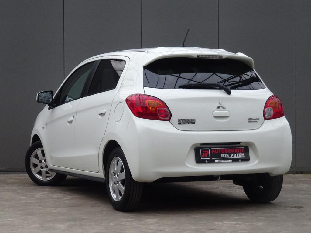 Mitsubishi Space Star 1.0 Bright * ECC * DEALER ONDERH. !, Voorwielaandrijving, Euro 5, Stof, Gebruikt
