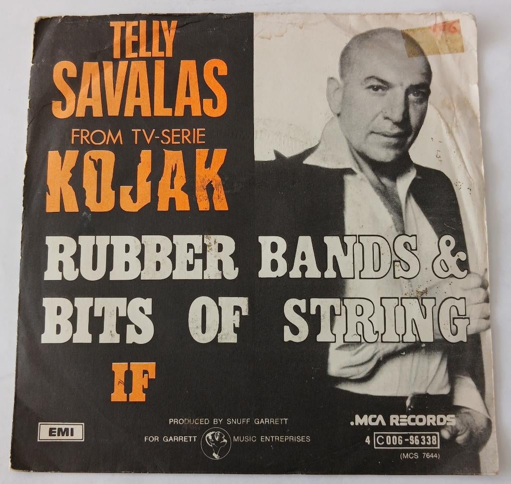 Telly Savalas - Rubber bands and bits of string, Cd's en Dvd's, Ophalen of Verzenden, Gebruikt, Pop, Single