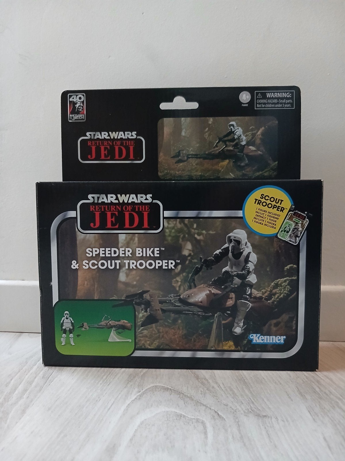 Star Wars The Vintage Collection Speeder Bike Scout Trooper, Ophalen of Verzenden, Nieuw, Actiefiguurtje