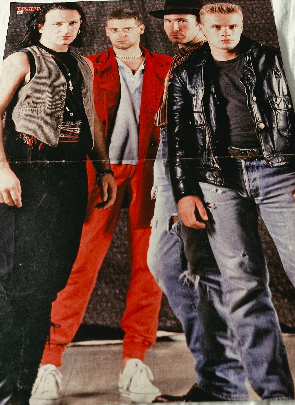 poster : U2 en a-ha jaren '80, Ophalen of Verzenden, 1980 tot heden, Buitenland, Tijdschrift