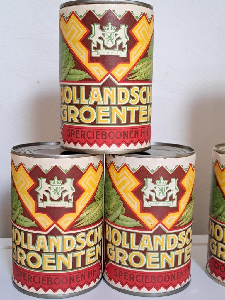 3x Hollandsche groenten Spercieboonen, Verzamelen, Ophalen of Verzenden, Overige