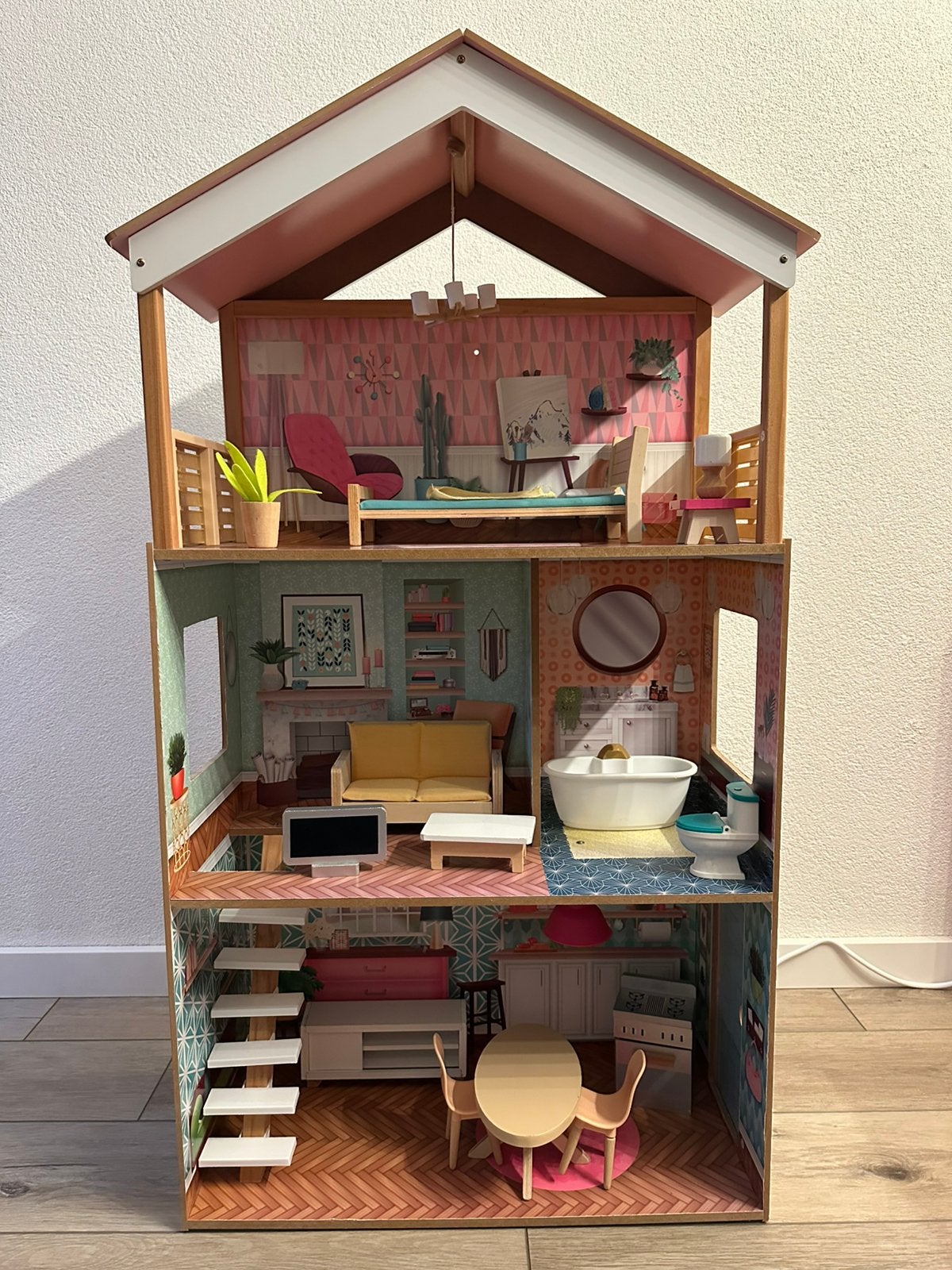 Kidkraft poppenhuis, Ophalen, Zo goed als nieuw, Poppenhuis
