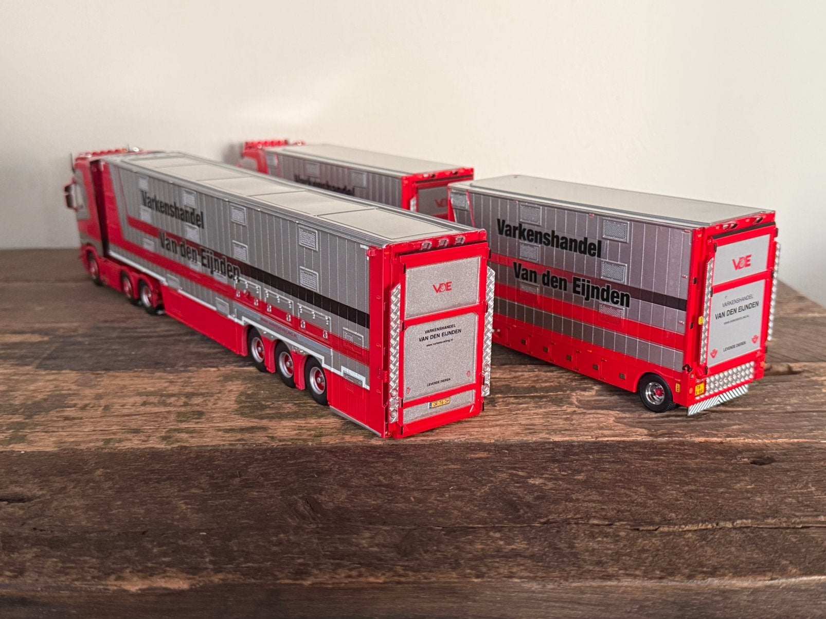 Tekno / IMC - Scania Next Gen setje Van den Eijnden, Ophalen of Verzenden, Zo goed als nieuw, Bus of Vrachtwagen, Tekno