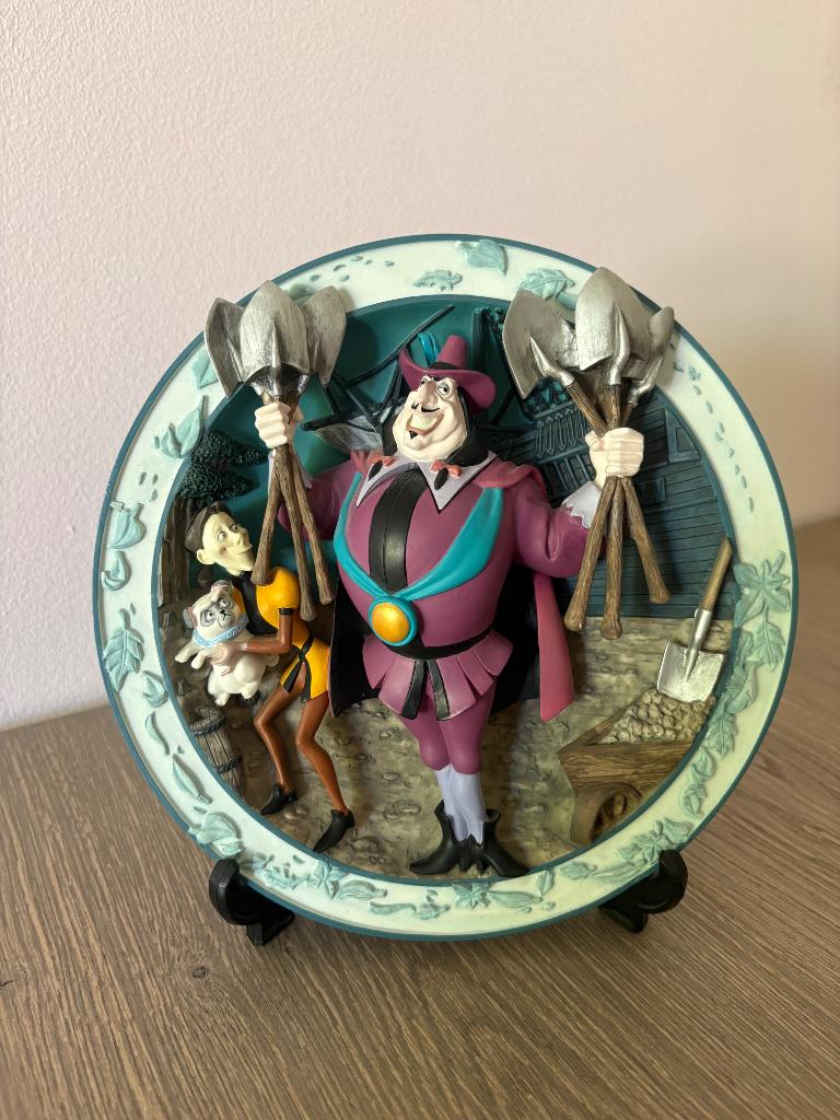 Disney Pocahontas 3d collector bord, Verzamelen, Disney, Ophalen, Pocahontas of Kl. Zeemeermin, Zo goed als nieuw, Beeldje of Figuurtje