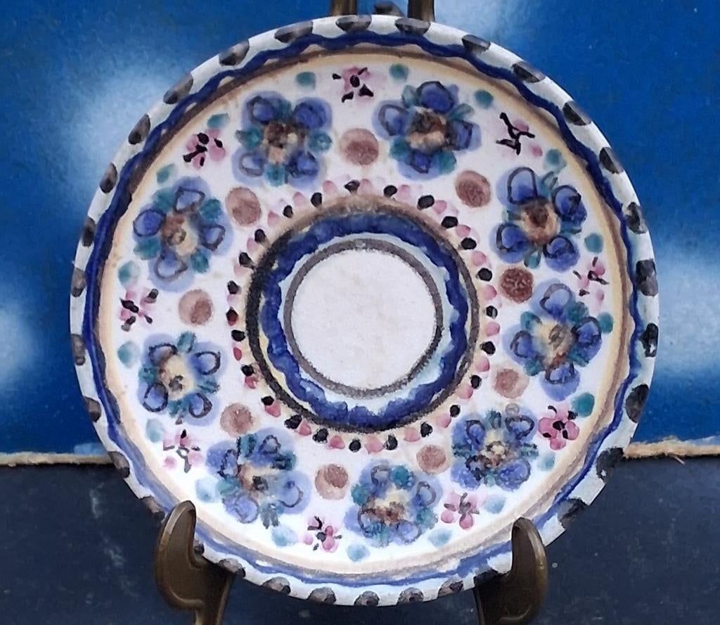 Wandbord. D.O.K./DE OLDE KRUYK. 12.5 cm., Ophalen