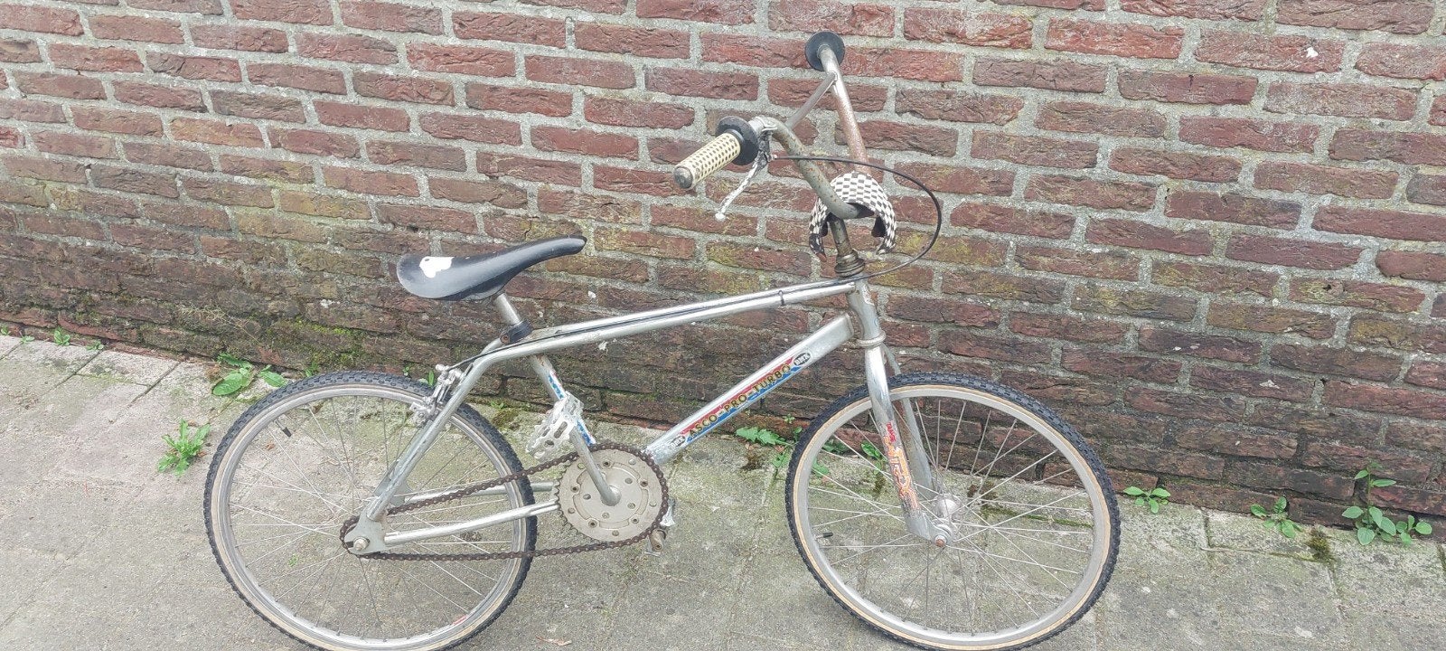 Jaren '80 Retro BMX - asco met Patina en Roest, Ophalen of Verzenden, Staal, Velgrem, 20 tot 24 inch