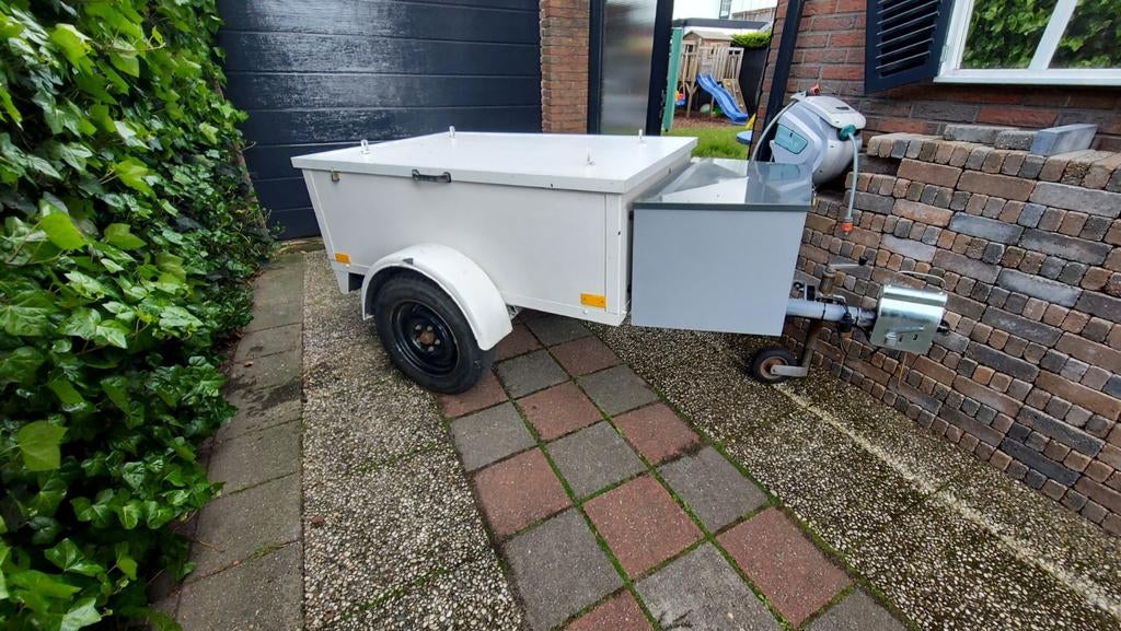 Bagagewagen met deksel - Ideaal voor vakantie, Auto diversen, Ophalen, Gebruikt