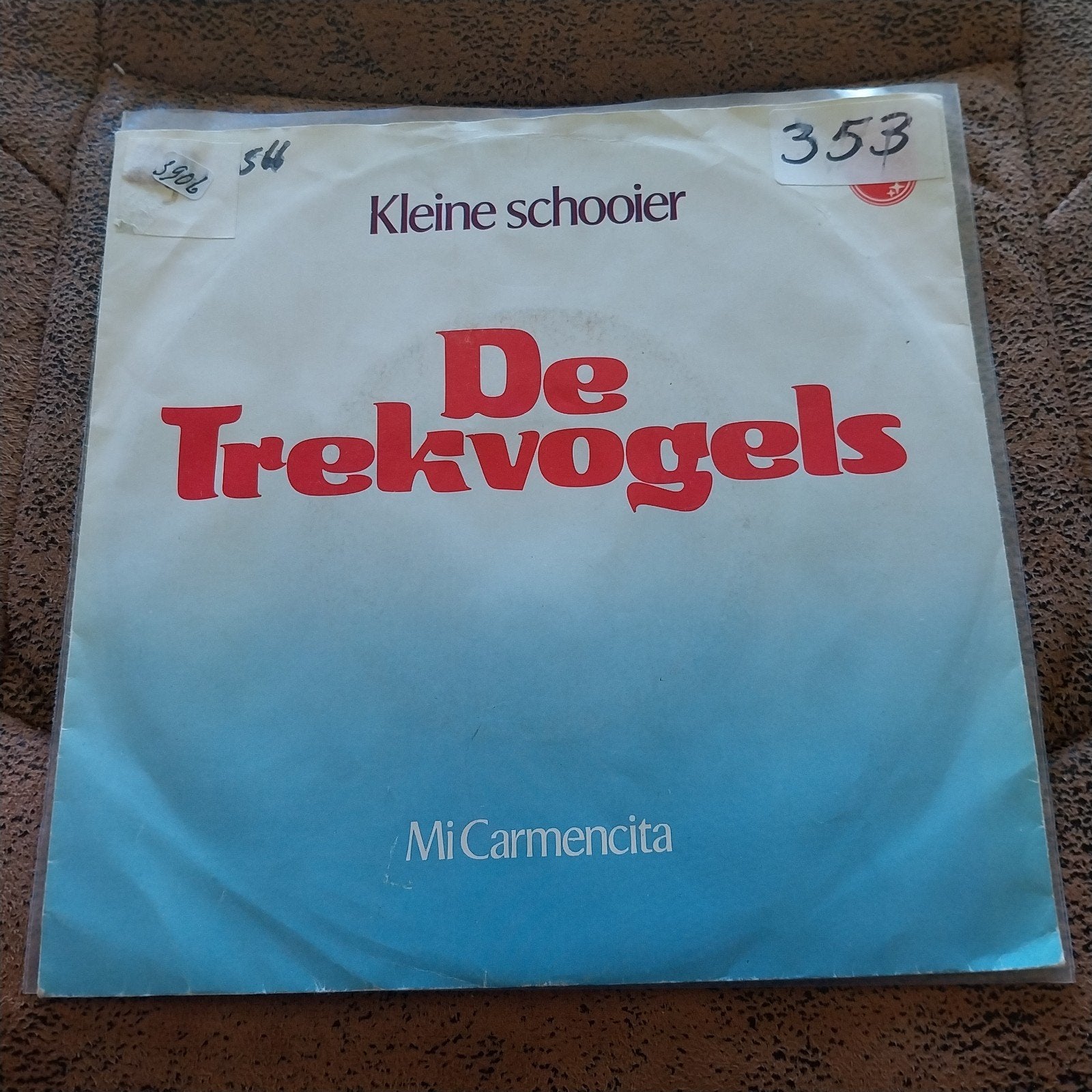 De Trekvogels - Kleine Schooier / Mi Carmencita (Single), Fotohoes, Ophalen of Verzenden, Gebruikt, Nederlandstalig