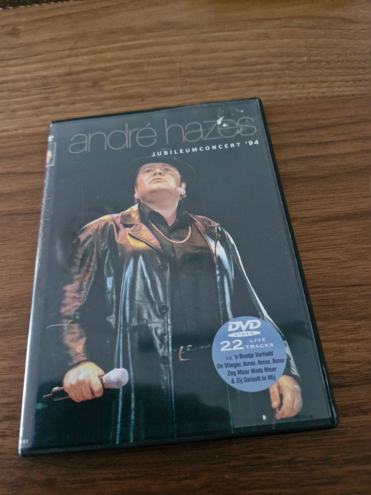 André Hazes - Jubileumconcert '94 DVD, Gebruikt, Alle leeftijden, Concert, Inclusief doosje