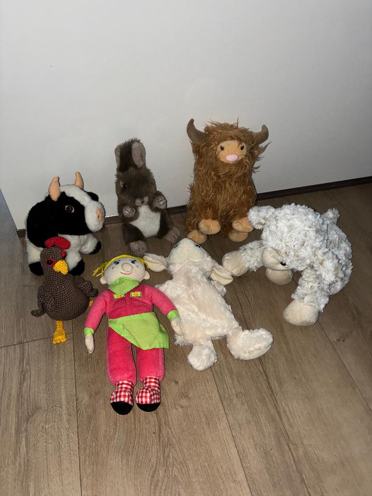 knuffels boerderij, Ophalen of Verzenden, Zo goed als nieuw, Overige typen