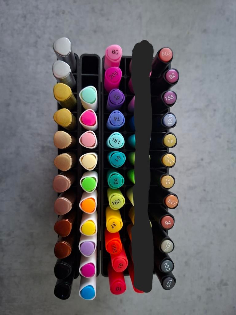 Diverse twinmarkers, Ophalen, Potlood of Stift
