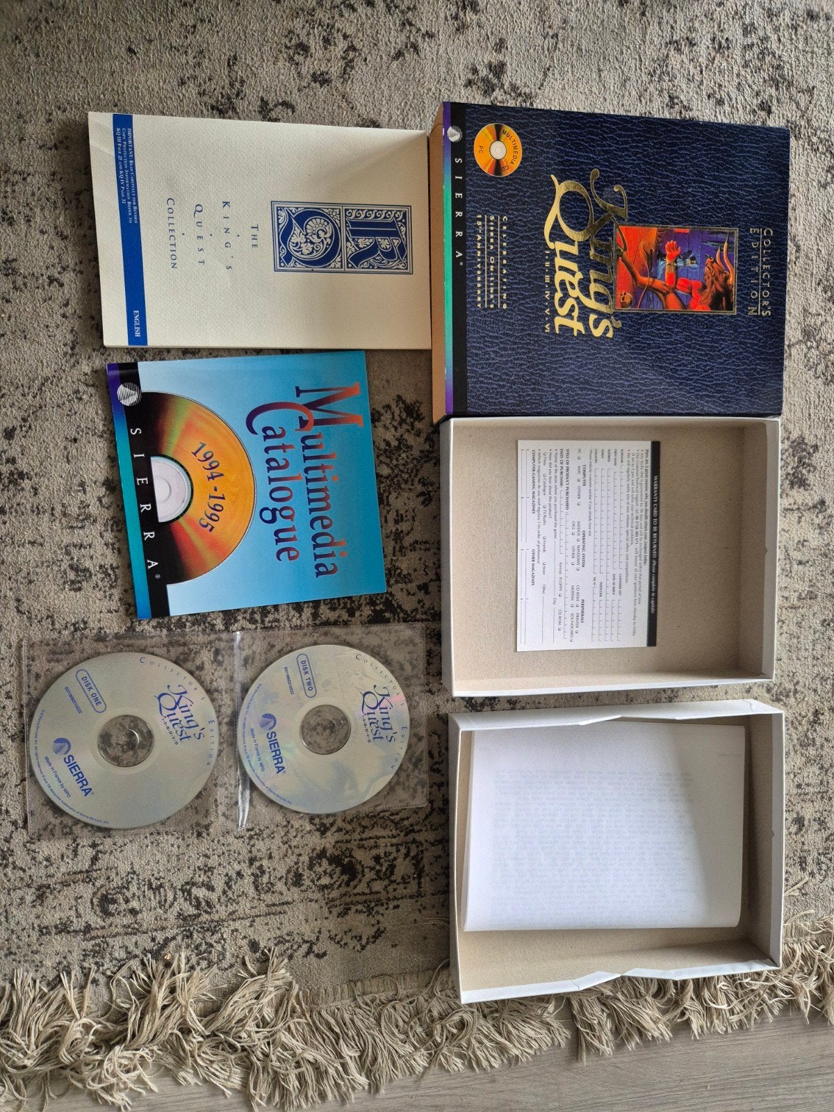 King's Quest Collector's Edition PC  Sierra retro compleet, 1 speler, Ophalen of Verzenden, Avontuur en Actie, Vanaf 12 jaar