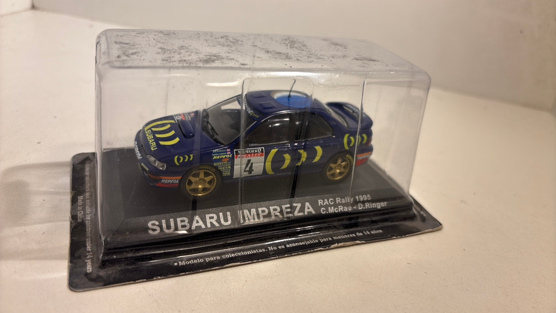 Subaru impreza rally hachette 1.43