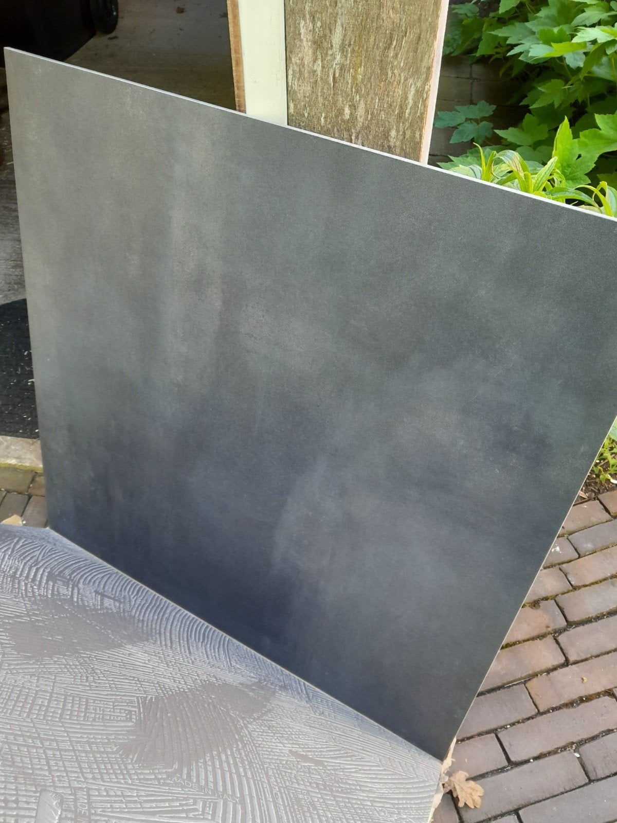 2x 80x80, Ophalen, 60 cm of meer, Nieuw, Vloertegels