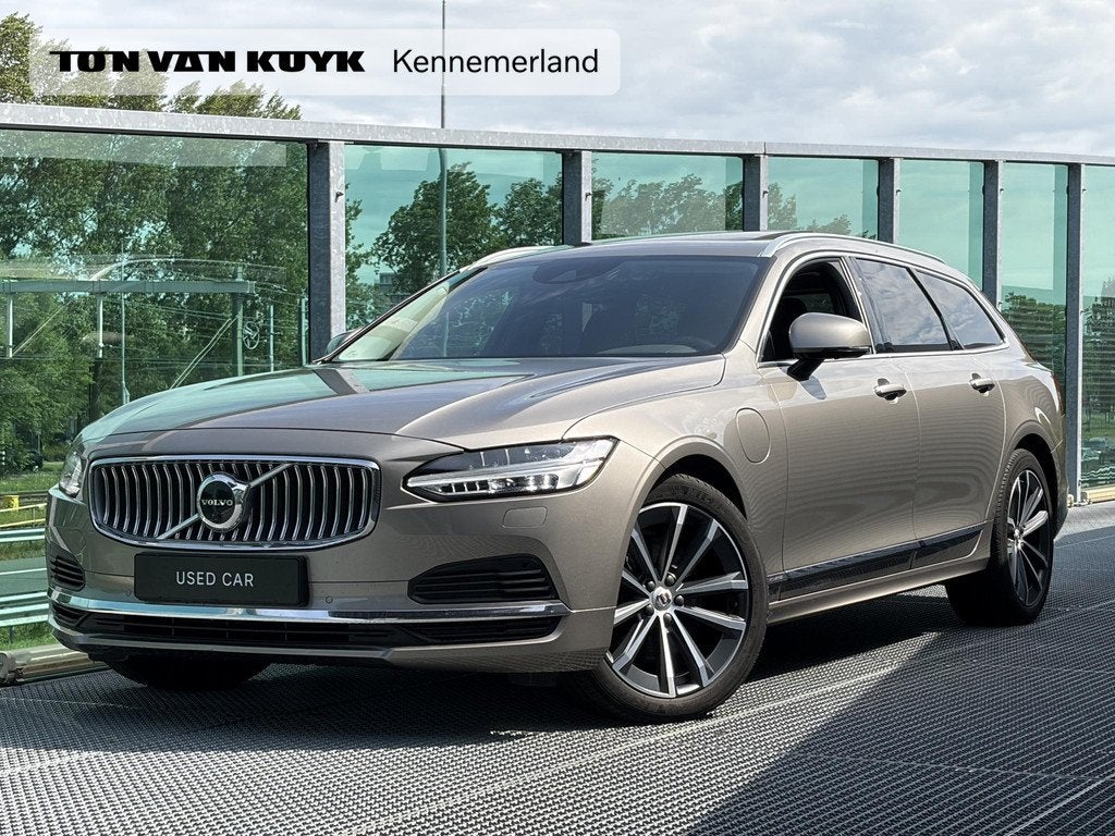 Volvo V90 2.0 T6 AWD Inscription PHEV Automaat, Panoramadak,, Auto's, Volvo, Euro 6, 4 cilinders, 1969 cc, Lichtsensor