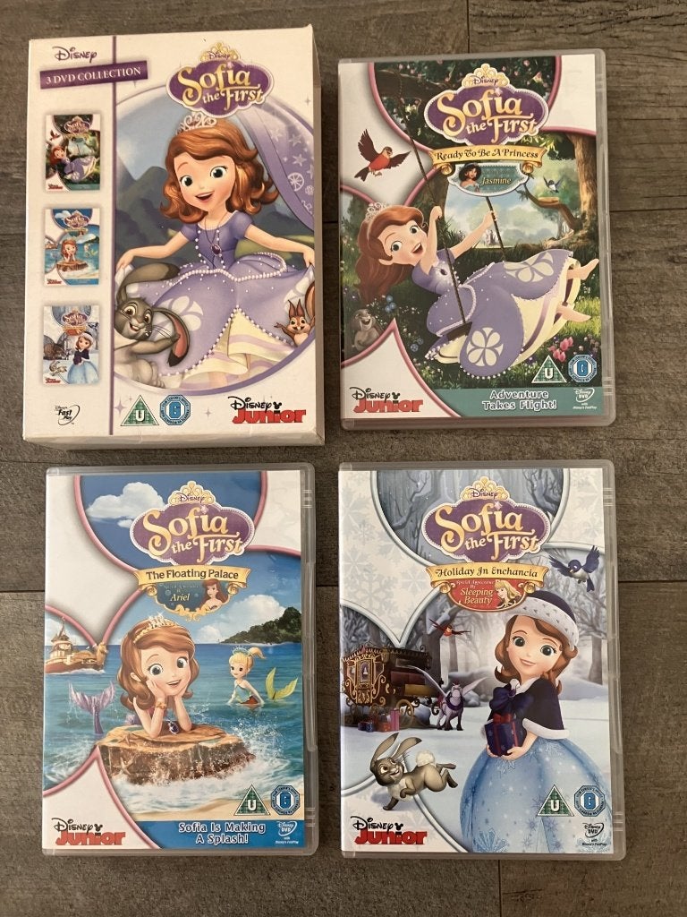 Sofia The First (ENGELS GESPROKEN + ENGELS ONDERTITELD), Tekenfilm, Ophalen of Verzenden, Zo goed als nieuw, Alle leeftijden