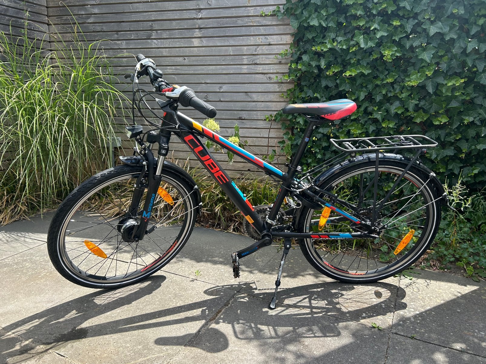 24inch Cube Acid Street 240, zwart, gebruikt en 100%, Ophalen, Velgrem, Versnellingen, Gebruikt