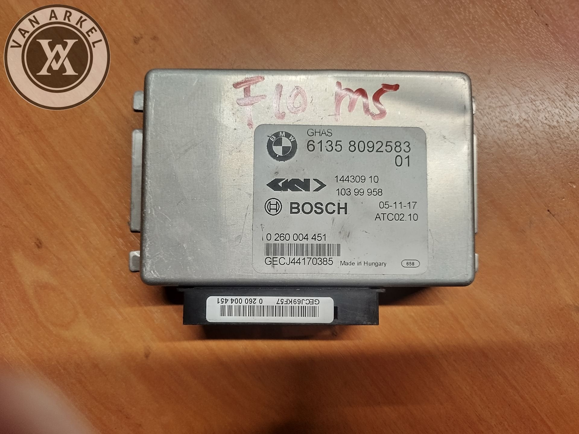 Sperdifferentieel module F10 M5 8092583, Auto-onderdelen, Elektronica en Kabels, BMW, Gebruikt, Ophalen of Verzenden