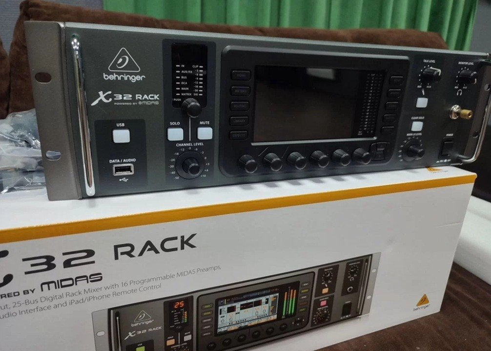 Behringer X32 Rack, Muziek en Instrumenten, Mengpanelen, Ophalen of Verzenden, Zo goed als nieuw, 20 kanalen of meer