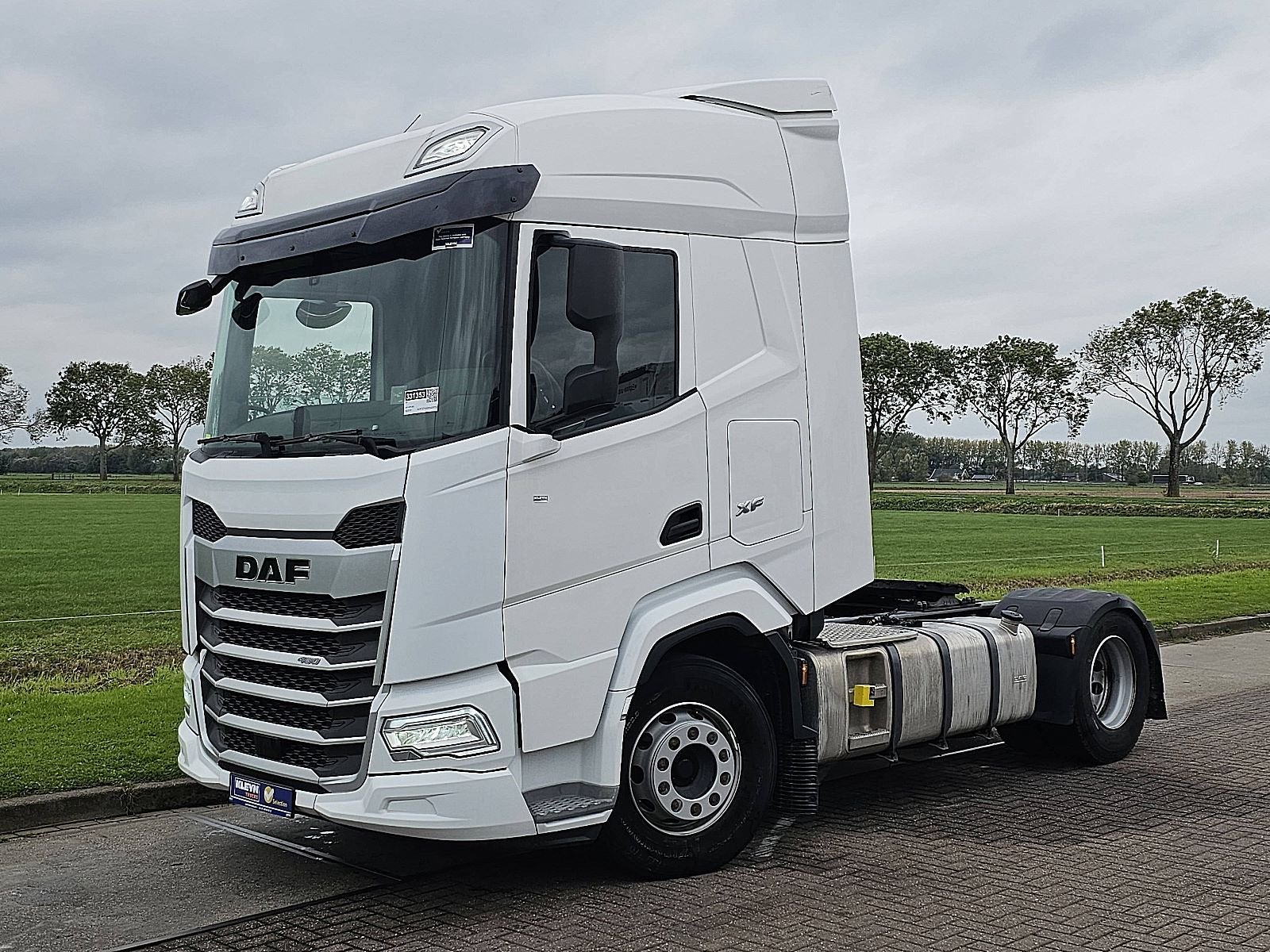 DAF XFN 480, Automaat, Euro 6, Wit, Bedrijf