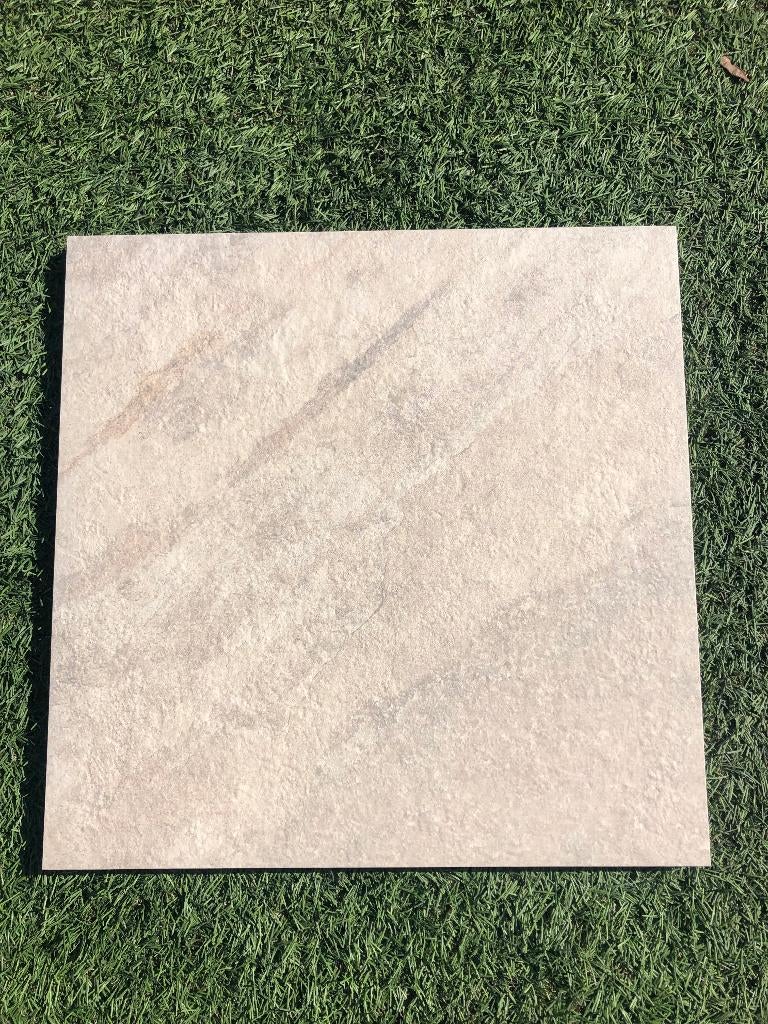keramische terrastegels 60x60x3 cm Rio sand 1 ste keus actie, Keramiek, Nieuw, Ophalen of Verzenden, 10 m² of meer