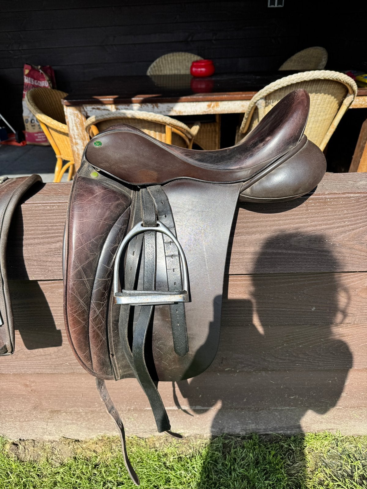 Hulsebos dressuur zadel, Dieren en Toebehoren, Paarden en Pony's | Zadels, Hulsebos, L (17.5 inch), Gebruikt, Dressuur