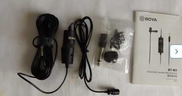 BOYA BY-M1 Universele Lavalier Microfoon, Verzenden, Nieuw, Overige typen