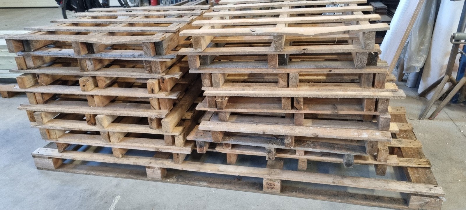 Pallets, Ophalen, Gebruikt, 25 tot 50 mm, Pallet