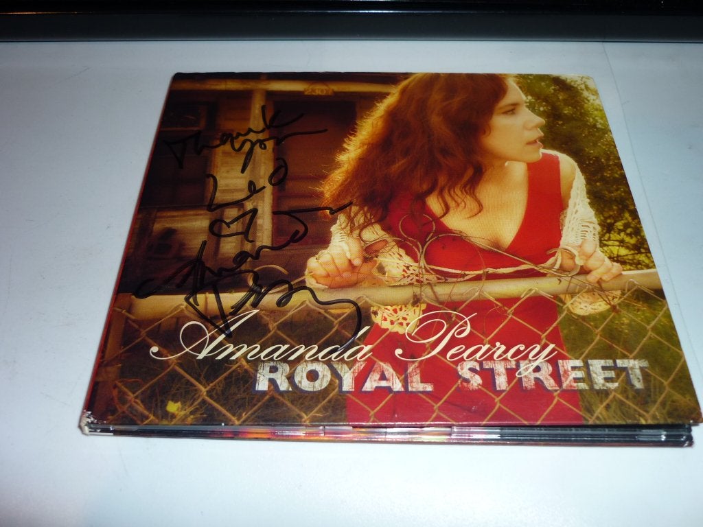 Amanda Pearcy - Royal Street gesigneerde CD, Cd's en Dvd's, Cd's | Pop, Zo goed als nieuw, Singer-songwriter, Album, Gesigneerd