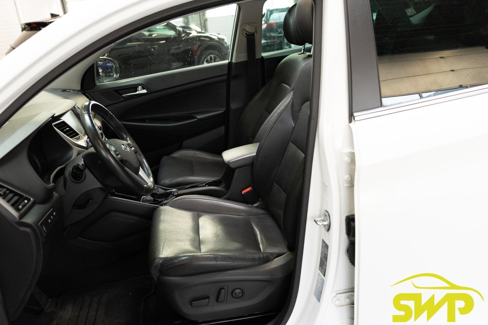Hyundai Tucson 1.6 T-GDi Premium | 1900kg trekgewicht | Pano, Auto's, Voorwielaandrijving, Gebruikt, 4 cilinders, Wit