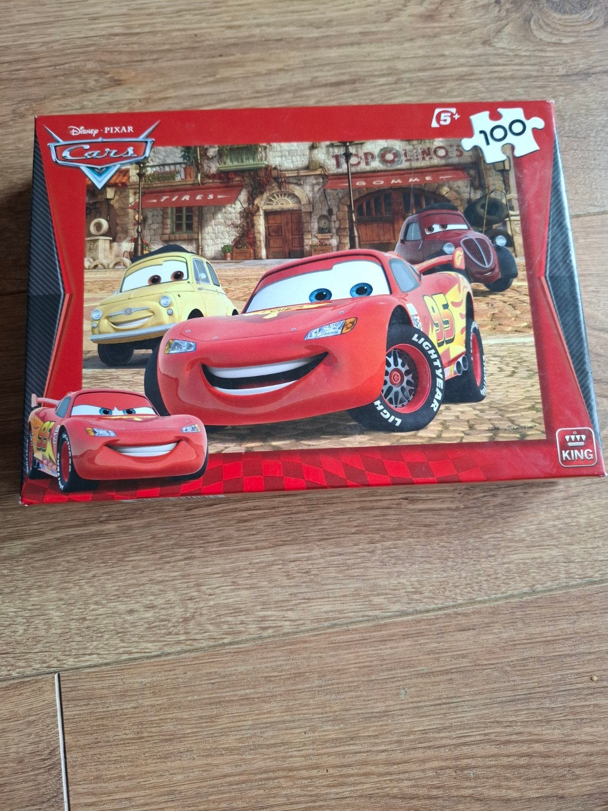 Disney Pixar Cars Puzzel 100 stukjes, Ophalen of Verzenden, Meer dan 50 stukjes, Zo goed als nieuw, 6 jaar of ouder