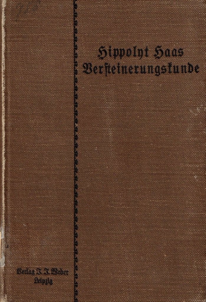 Katechismus der Versteinerungskunde (1902), Gelezen, Ophalen of Verzenden, Natuurwetenschap, Hippolyt Haas